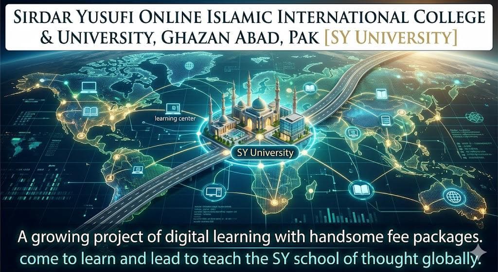 Sirdar Yusufi Online Islamic International University Ghazan Abad project image